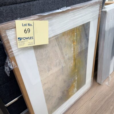 EX STAGING - ARTWORK SOLD AS IS