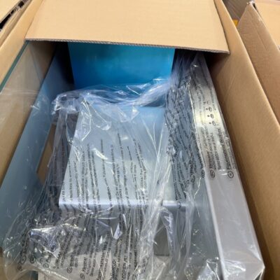 NEW THINK GEH901OG 900MM CHIMNEY RANGEHOOD, GLASS HOOD, SOLD AS IS NO WARRANTY