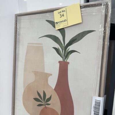 EX STAGING - ARTWORK SOLD AS IS