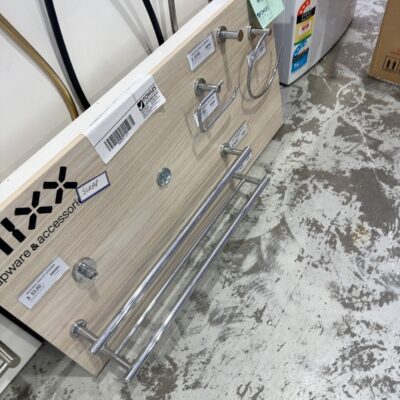 EX SHOWROOM DISPLAY BOARD - CHROME ACCESSORIES, SOLD AS IS
