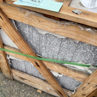 PALLET OF GREY STONE PAVERS 600MM X 600MM X 20MM
