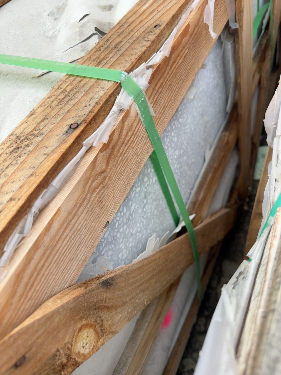 PALLET OF GREY STONE PAVERS 600MM X 600MM X 20MM