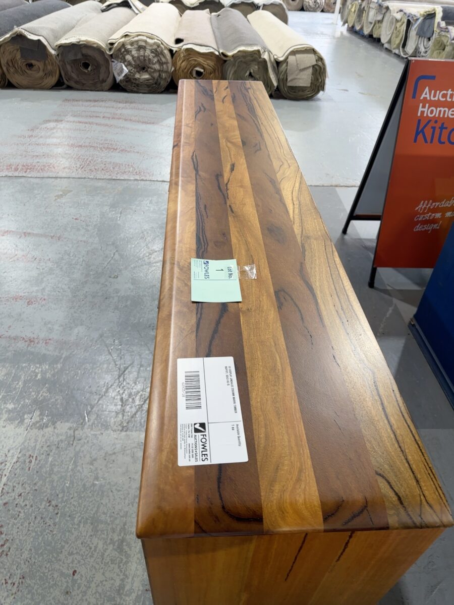 EX DISPLAY JINDALEE 2200MM MARRI TIMBER BUFFET, SOLD AS IS