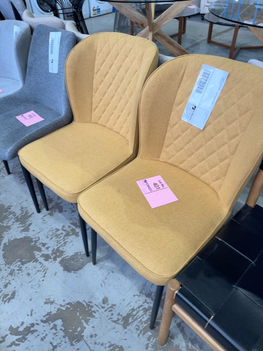 SAMPLE FURNTURE - RUTH DINING CHAIR, SOLD AS IS