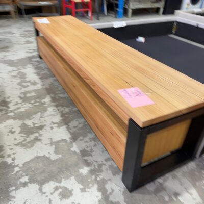 EX DISPLAY COWEN MESSMATE 2000MM ENTERTAINMENT UNIT, SOLD AS IS