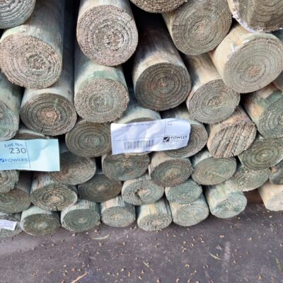 125-150MM TREATED PINE POLES-35/1.8