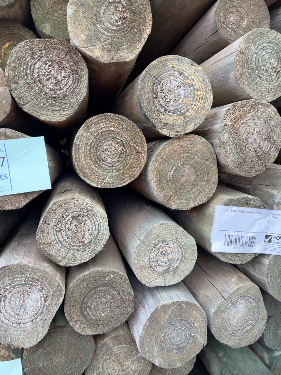 150-175MM TREATED PINE POLES-20/3.0