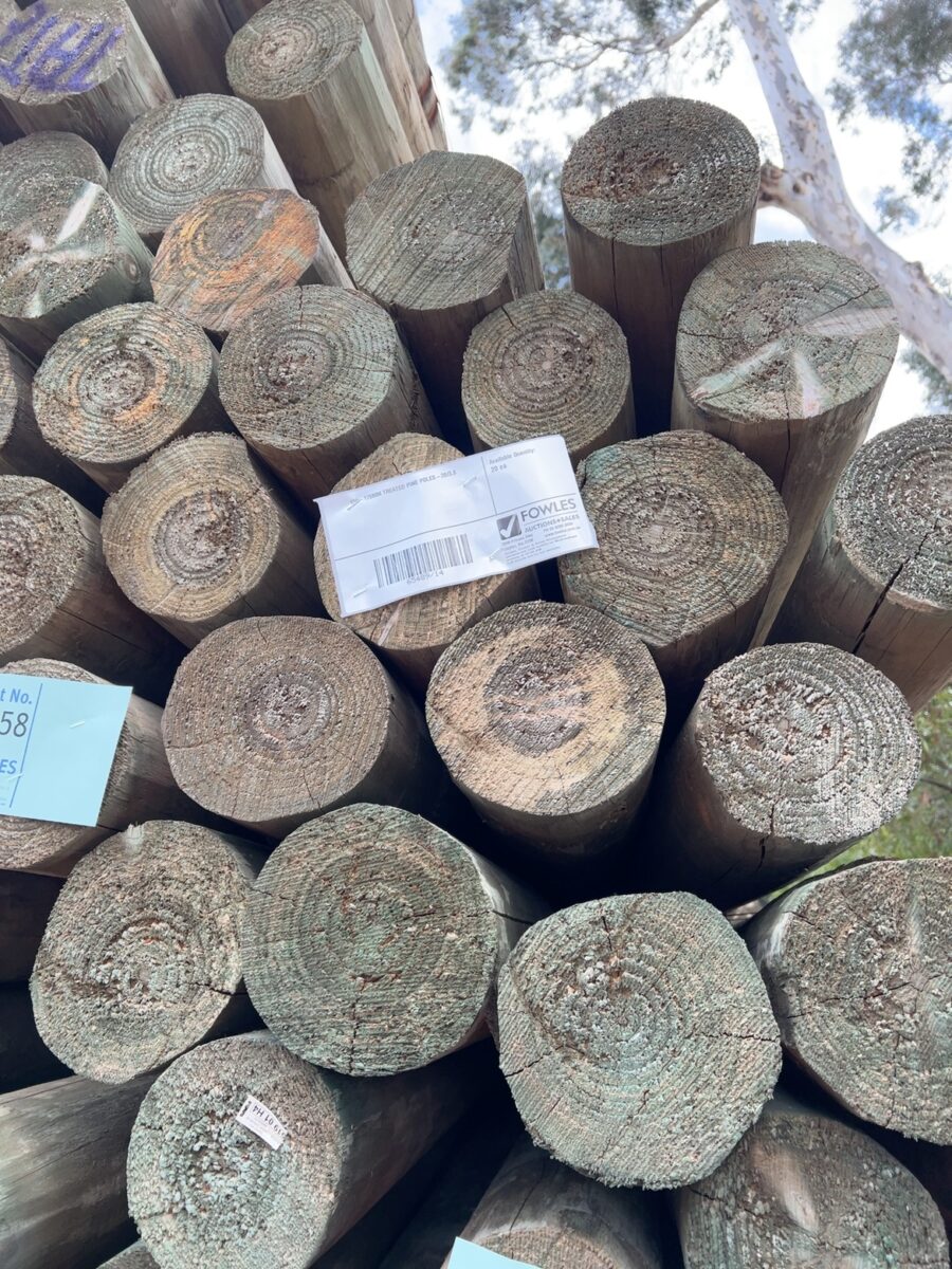 150-175MM TREATED PINE POLES-20/3.0