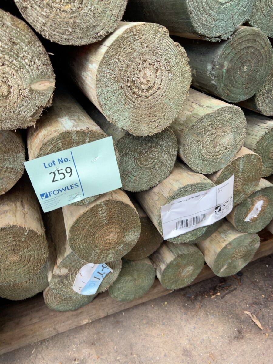 150-175MM TREATED PINE POLES-20/3.0