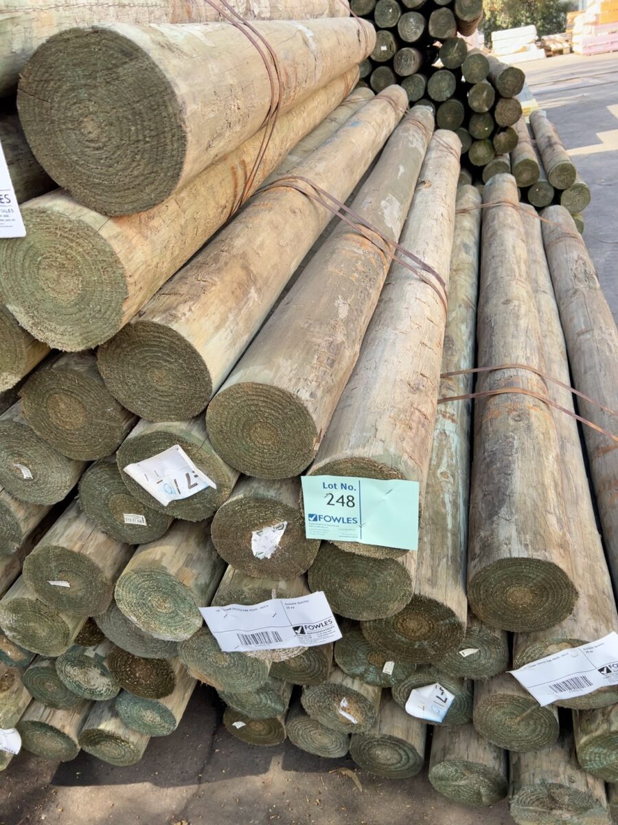 150-175MM TREATED PINE POLES-20/3.0