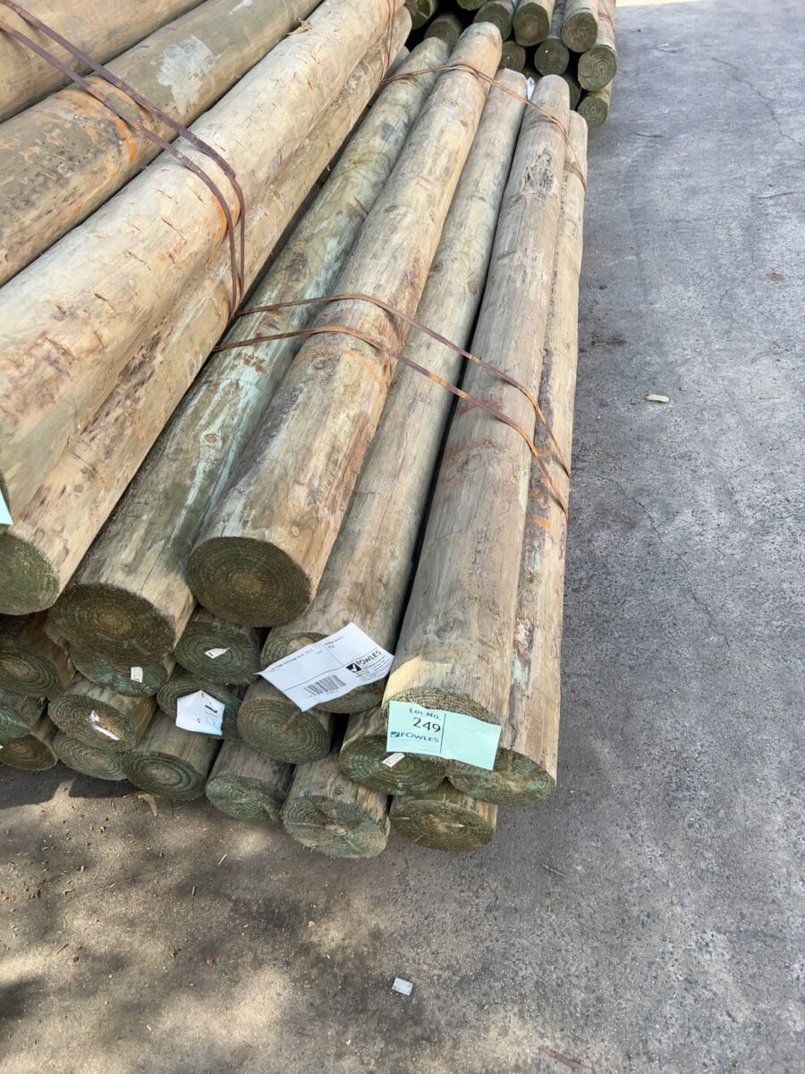 150-175MM TREATED PINE POLES-20/3.0