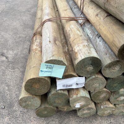150-175MM TREATED PINE POLES-20/3.0