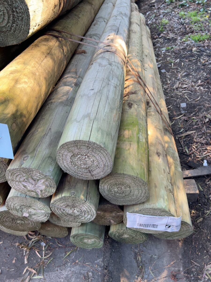 150-200MM TREATED PINE POLES-20/3.0