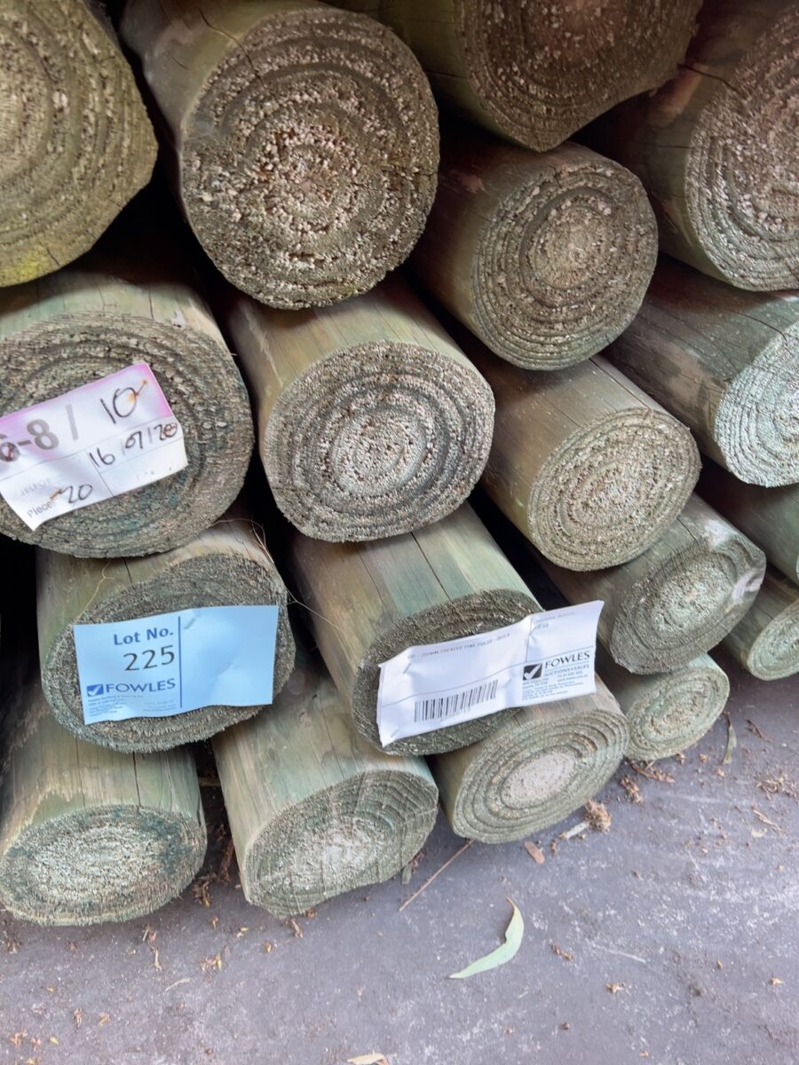 150-200MM TREATED PINE POLES-20/3.0
