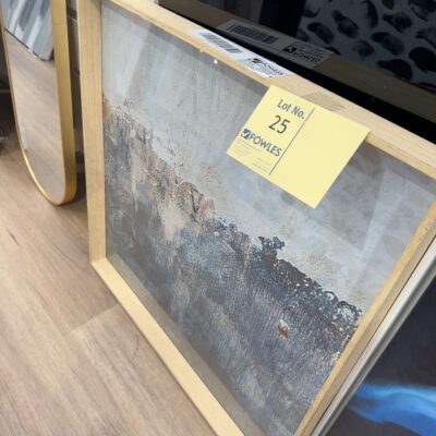 EX STAGING - ARTWORK SOLD AS IS