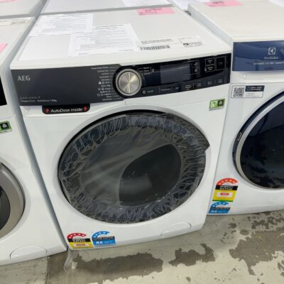 AEG LO9516O8Q 10KG FRONT LOAD WASHING MACHINE, AUTO DOSE 9000 SERIES, INVERTER MOTOR, PRO STEAM FUNCTION, HYGIENE FUNCTION, CONNECT TO APP, WITH 12 MONTH WARRANTY