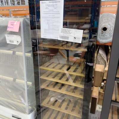 VINTEC WINE CELLAR CABINET V190SG2E-BK 170 BOTTLE, PERFECT FOR LONG TERM STORAGE OR SHORT TERM SERVING,ADJUSTABLE THERMOSTAT BETWEEN 6 - 22C ACROSS SINGLE OR MULTI ZONES, TIMBER SHELVES, INTERIOR LIGHT, UV PROTECTED WITH 12 MONTH WARRANTY RRP00