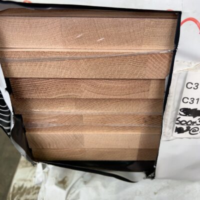 600X33 GLACIAL OAK STANDARD GRADE LAM KD HARDWOOD BENCHTOPS-8/3.6