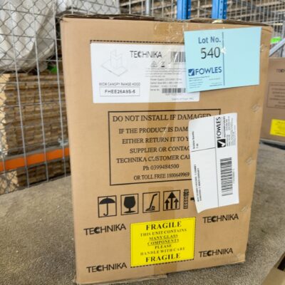 NEW TECHNIKA FHEE26A9S-5 CHIMNEY RANGEHOOD 12 MONTH WARRANTY