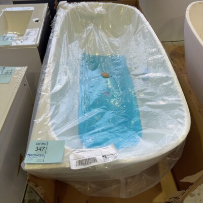 NEW CAROMA CONTURA 11 1700MM BACK TO WALL FREESTANDING BATH 12 MONTH WARRANTY
