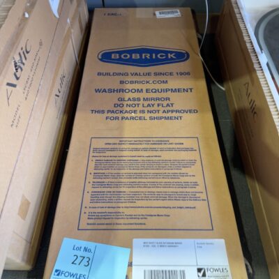 NEW SAFETY GLASS BATHROOM MIRROR B1658-1639, 12 MONTH WARRANTY