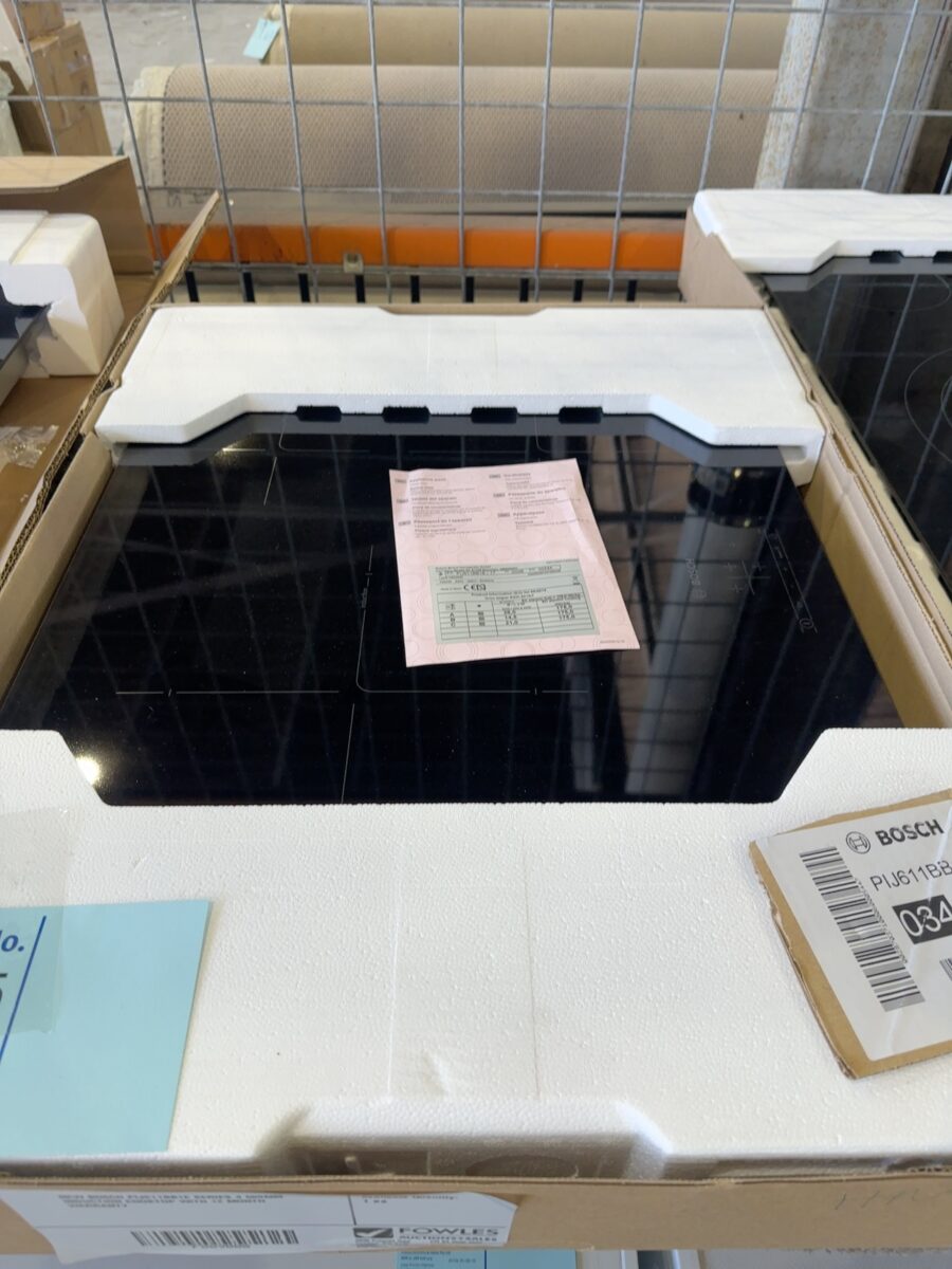 NEW BOSCH PIJ611BB1E SERIES 4 600MM INDUCTION COOKTOP WITH 12 MONTH WARRANTY