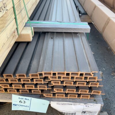 200X28 CX CASTELLATED DARK SPOTTED GUM COLOUR COMPOSITE CLADDING-20/5.4