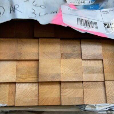 60X60 GLACIAL OAK DAR LAM SELECT GRADE KD HARDWOOD