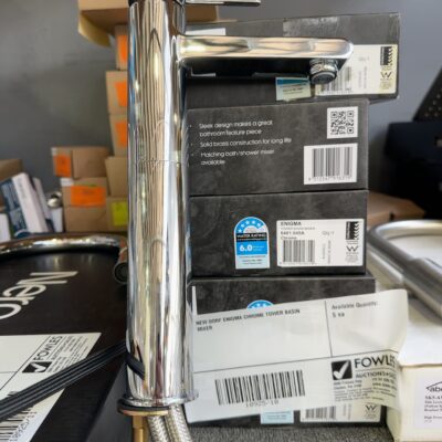 NEW DORF ENIGMA CHROME TOWER BASIN MIXER