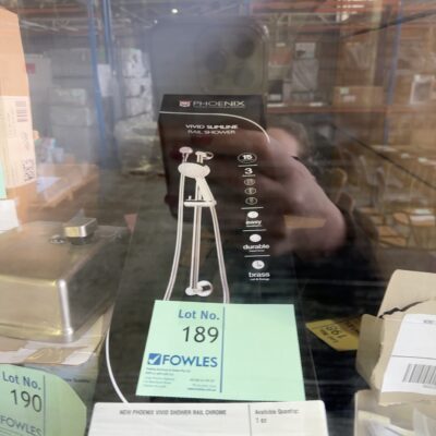 NEW PHOENIX VIVID SHOWER RAIL CHROME