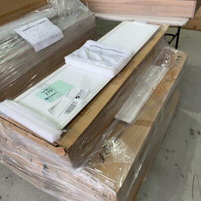 PALLET WITH LED PANEL LIGHTS QTY 24