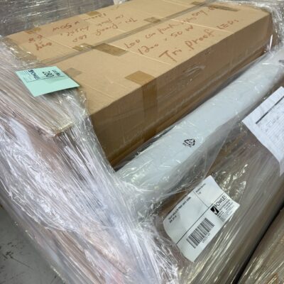 PALLET WITH LED TRI PROOF LIGHTS 1200MM, 50W, QTY 68
