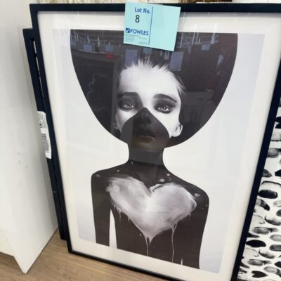 EX STAGING ARTWORK SOLD AS IS