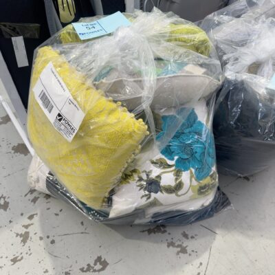 EX STAGING BAG OF CUSHIONS SOLD AS IS