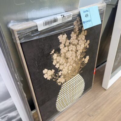 EX STAGING ARTWORK SOLD AS IS
