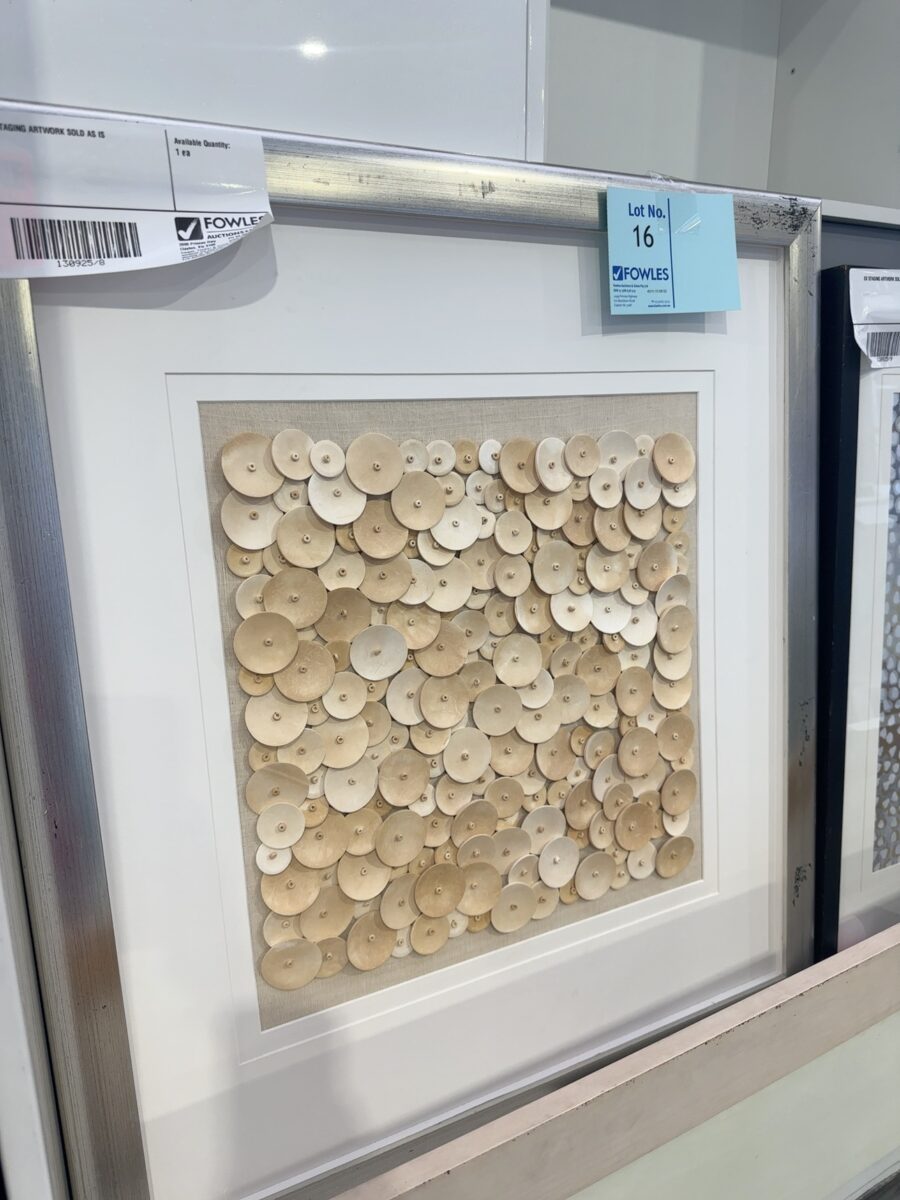 EX STAGING ARTWORK SOLD AS IS