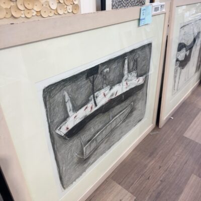 EX STAGING - ARTWORK SOLD AS IS