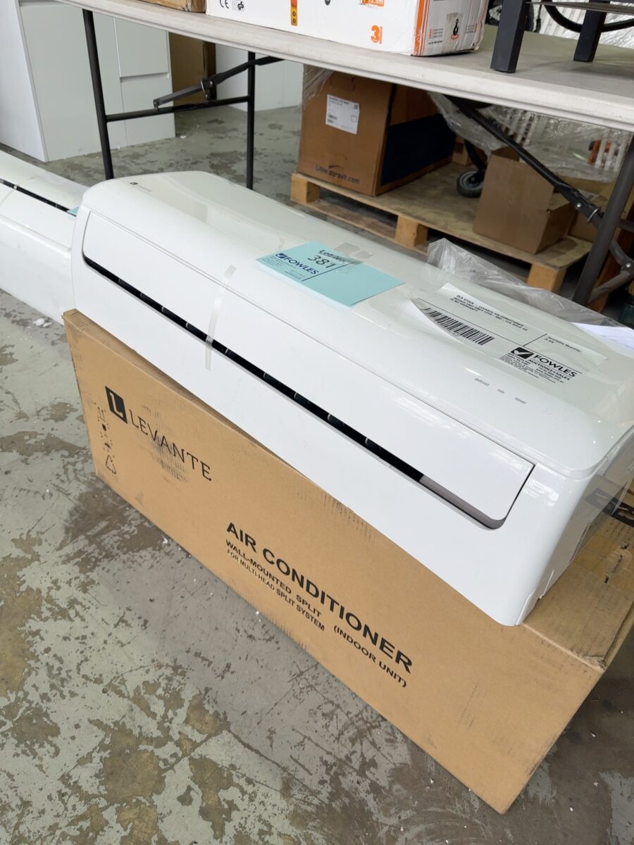 OLD STOCK - LEVANTE AIR CONDITIONER - INDOOR UNIT ONLY LEVV-MSI-12A SOLD AS IS NO WARRANTY