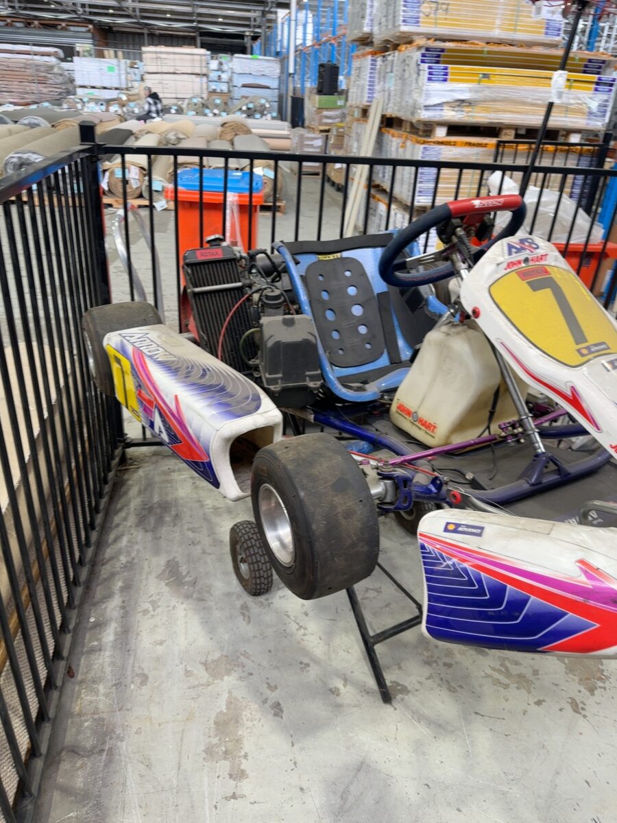 SECONDHAND - PETROL GO-KART, USED CONDITION, SOLD AS IS, NO WARRANTY