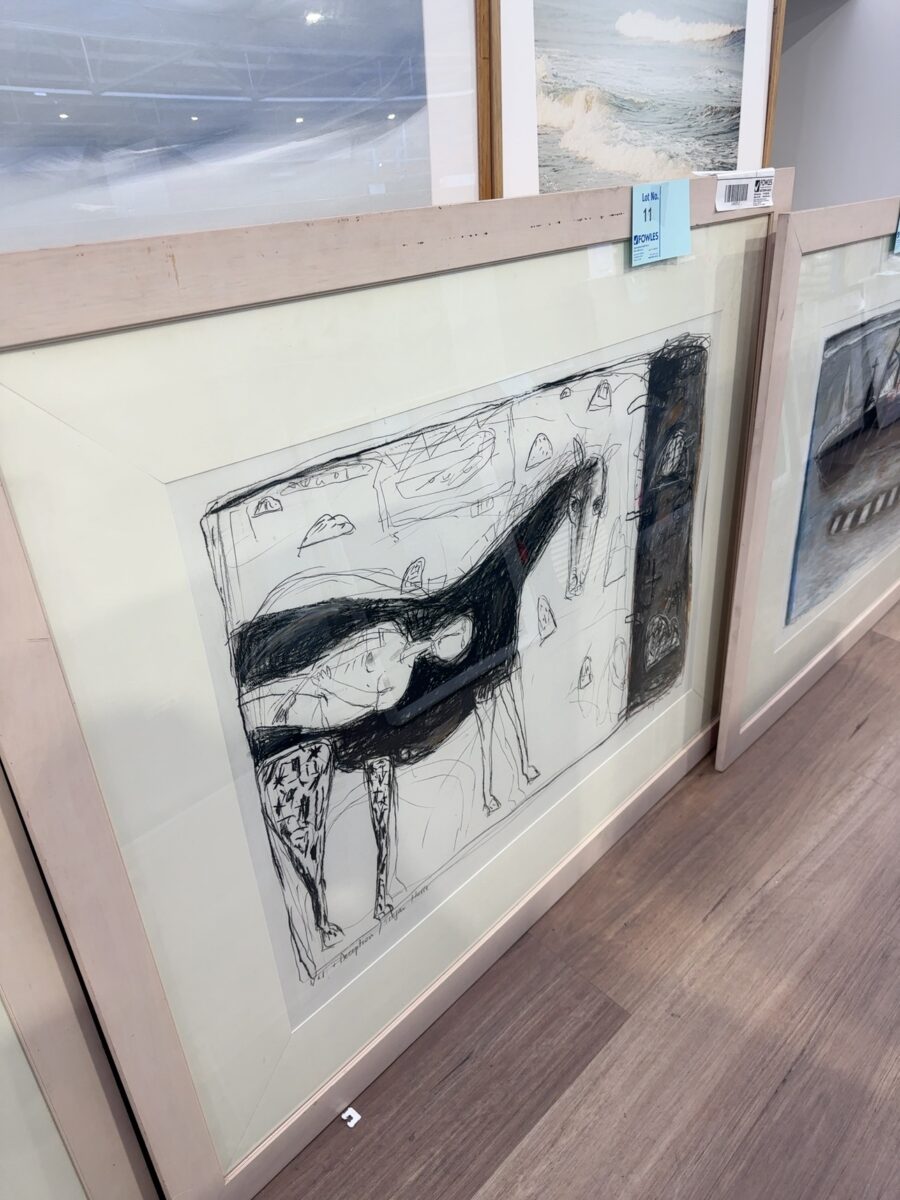 EX STAGING - ARTWORK SOLD AS IS