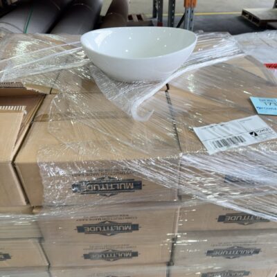 PALLET OF VANITY BOWLS, SOLD AS IS