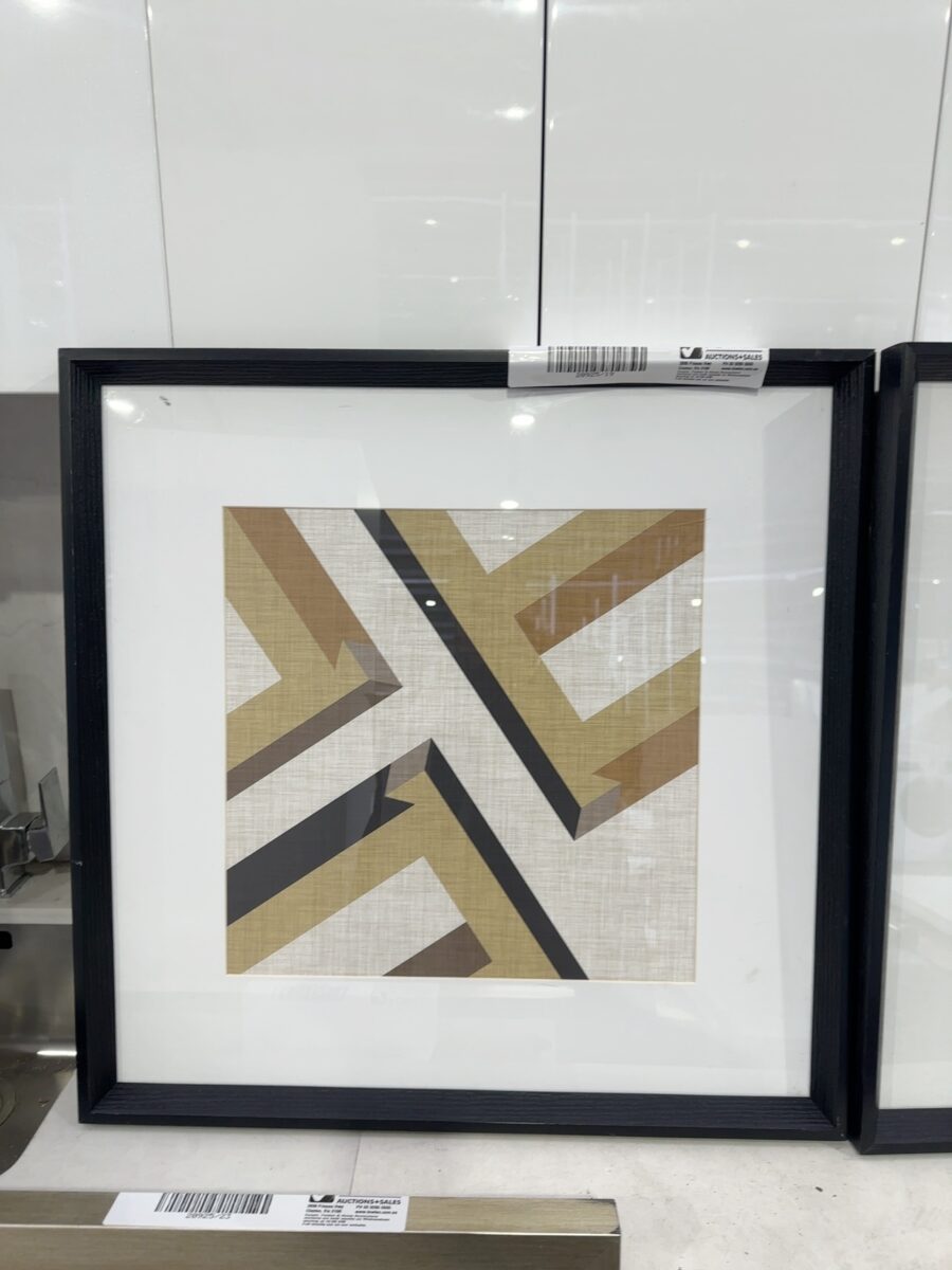 EX STAGING - ARTWORK, SOLD AS IS
