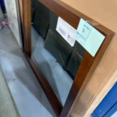 WALNUT BOWER MIRROR