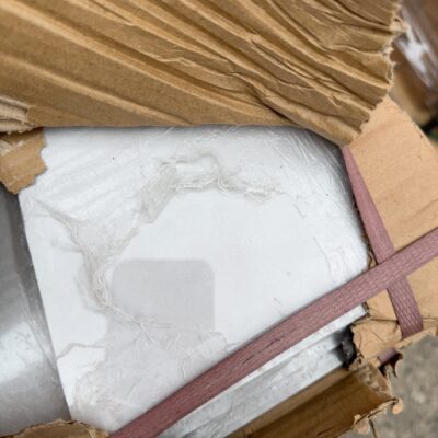 PALLET OF 600MM X 1200MM GREY GLOSS TILE 612T116