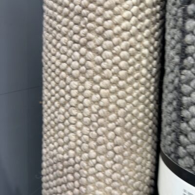 EX DISPLAY WOOL LOOP RUG 200CM X 290CM