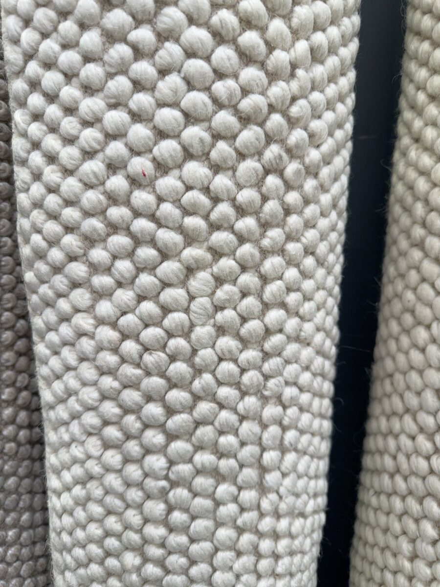 EX DISPLAY WOOL LOOP RUG 200CM X 290CM