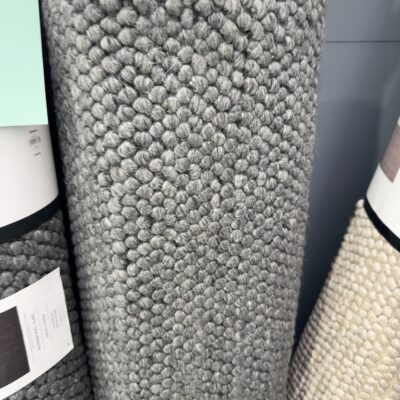 EX DISPLAY WOOL LOOP RUG 240CM X 330CM RRP99