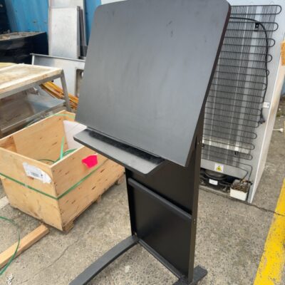 USED SCHOOL LECTERN SOLD AS IS