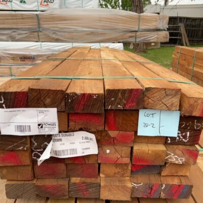 125X75 HARDWOOD POSTS-36/2.4