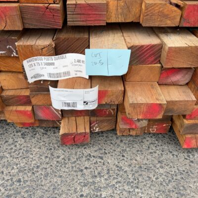 125X75 HARDWOOD POSTS-36/2.4